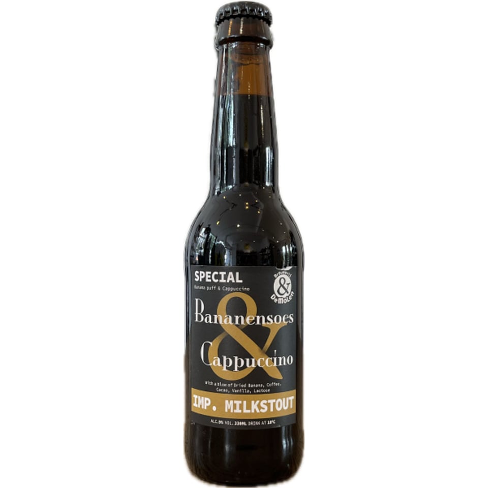 De Molen Bananensoes & Cappuccino 330ml