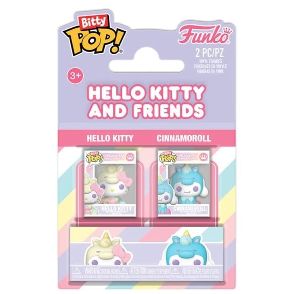 Bitty Pop! 2-Pack Hello Kitty and Friends - Hello Kitty & Cinnamoroll