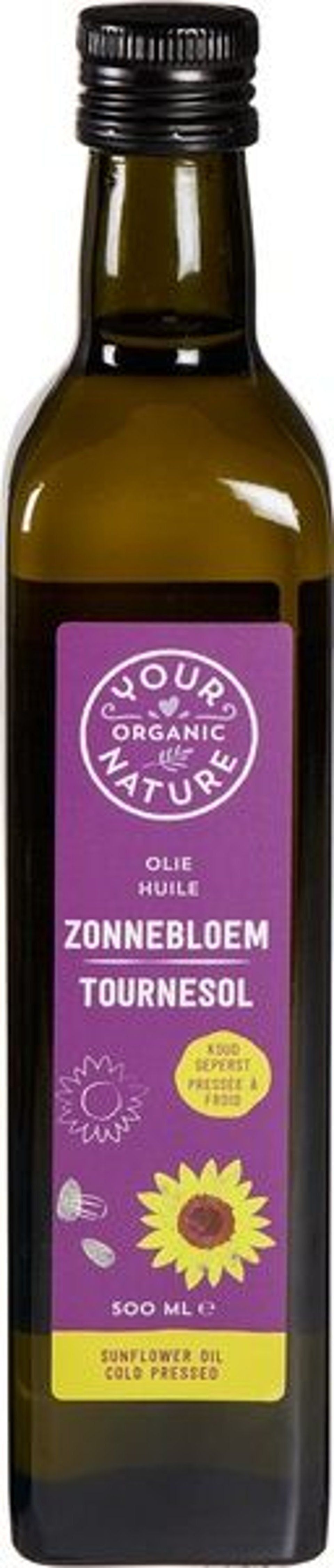 YOUR ORGANIC NATURE Zonnebloemolie Bio 500ml
