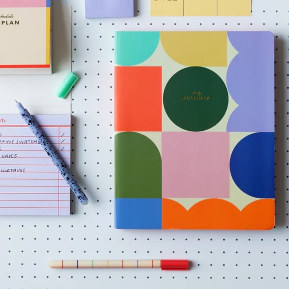KIKKERLAND Undated Daily Planner