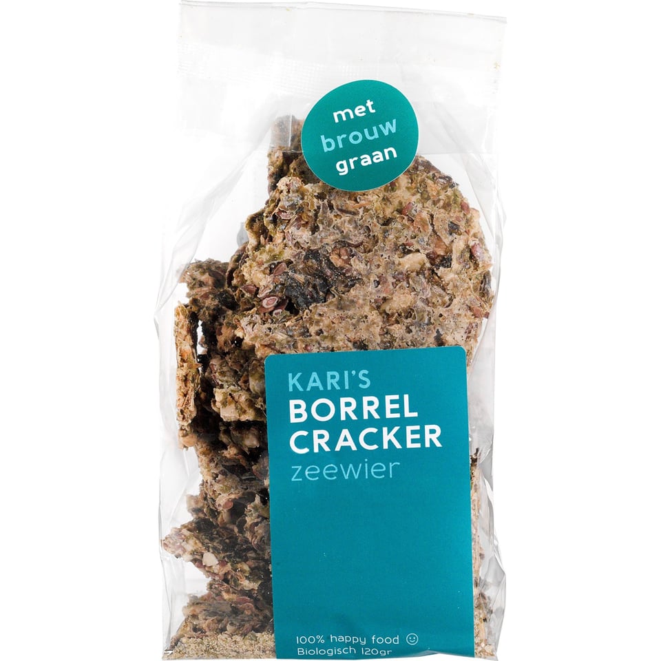 Borrelcrackers Zeewier