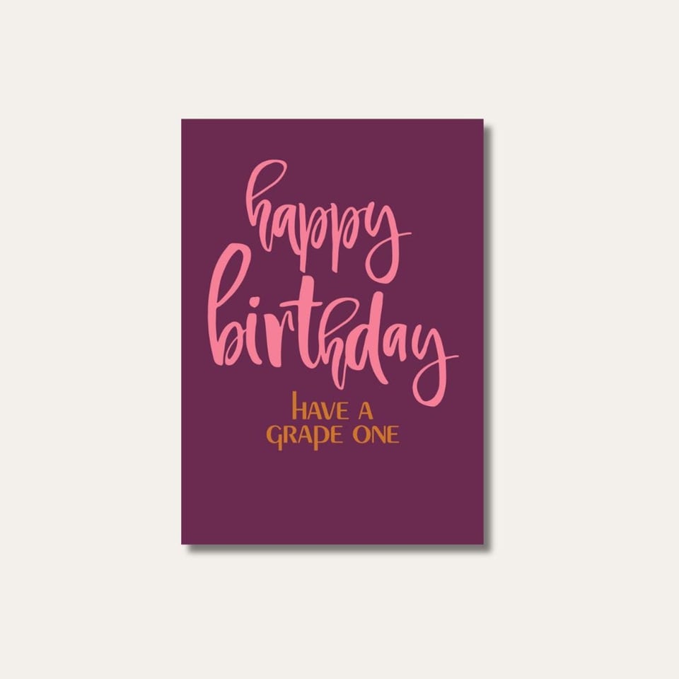 Le Club Des Vins - Wenskaart - Happy Birthday
