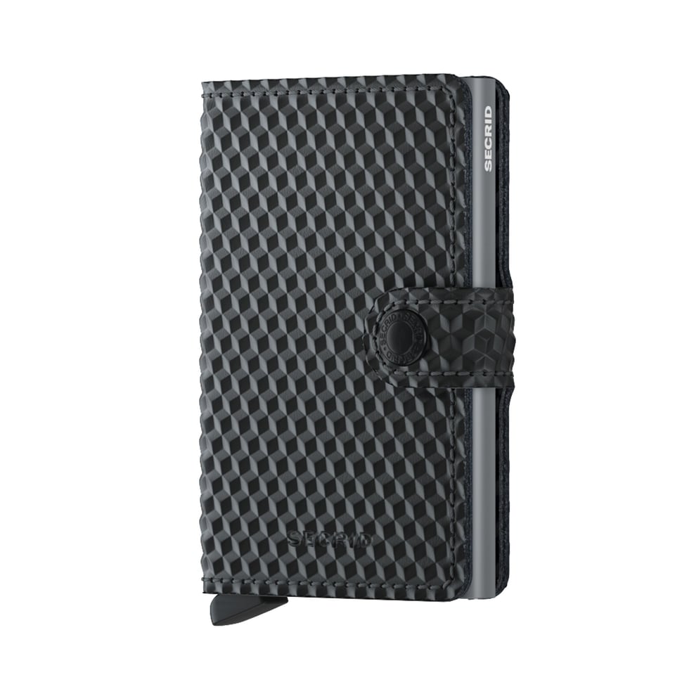 Secrid Miniwallet cubic black - titanium