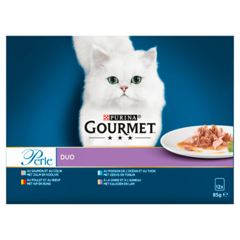 Gourmet Perle Duo Land & Zee Kattenvoer