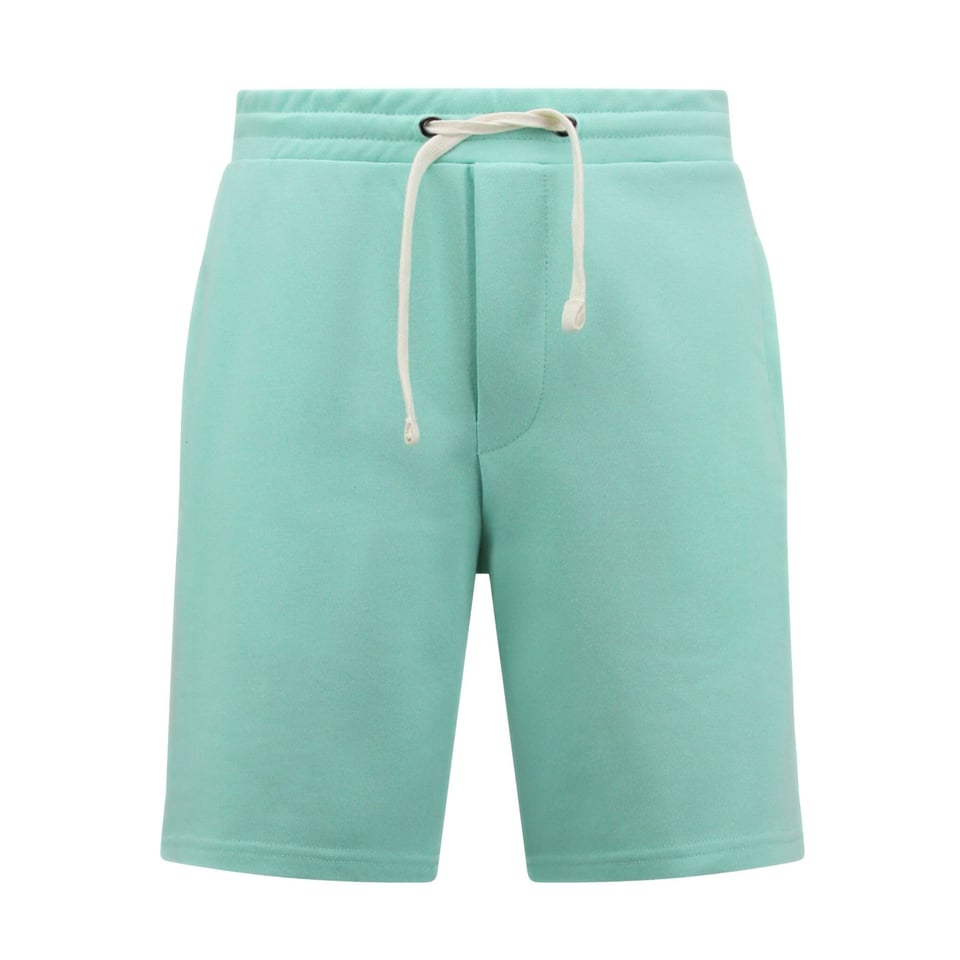 Hoodie Heren Met Rits - Joggingshorts Heren - SET - Mint Groen