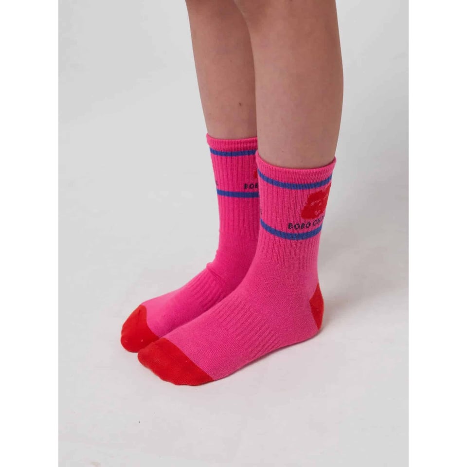 Bobo Choses Joyful Face Short Socks