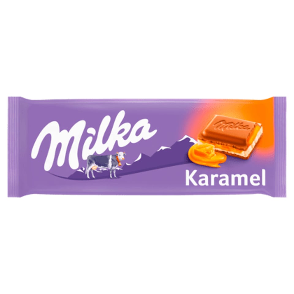 Milka Chocoladereep Milka Zachte Caramel