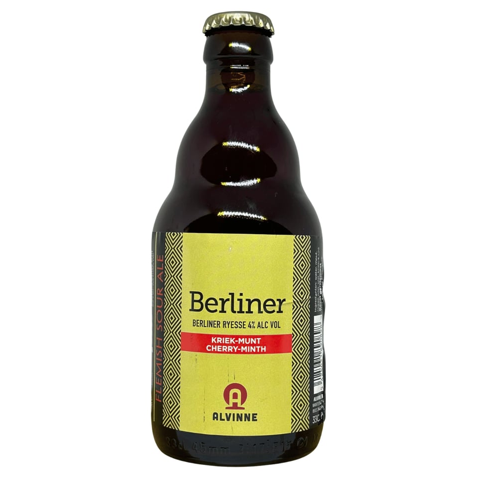 Alvinne Berliner Kriek Munt / Cherry Mint 330ml