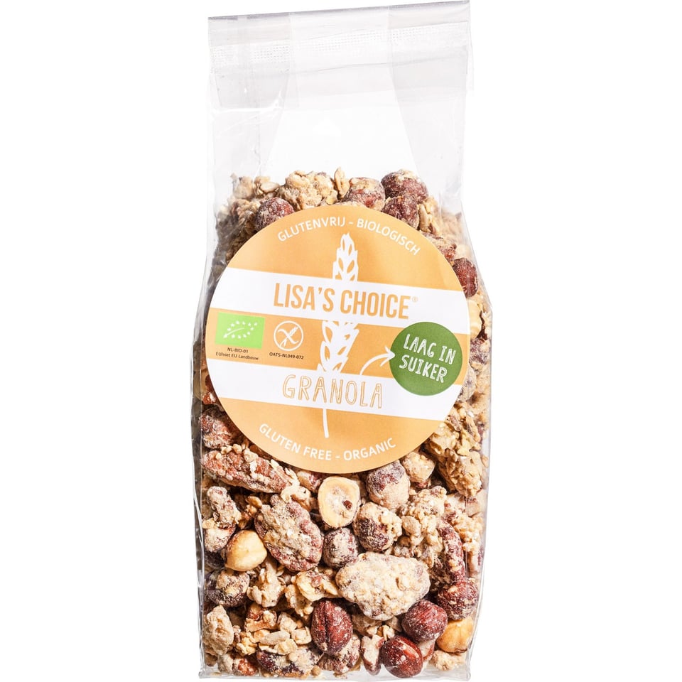 Glutenvrije Granola Laag in Suiker