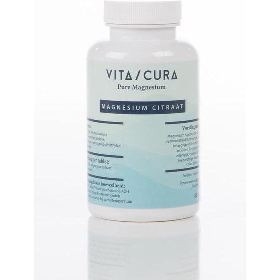 VitaCura? Magnesium Citraat Tabletten - 120 Stuks