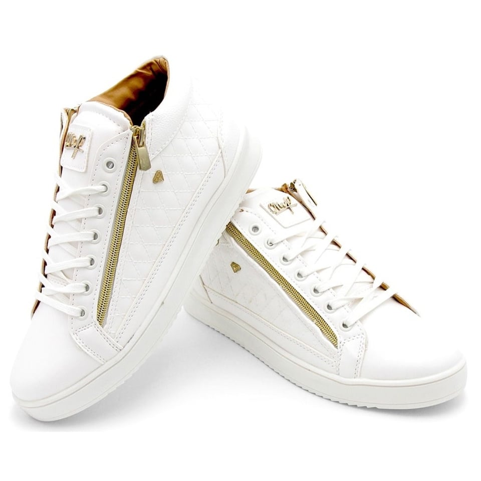 Heren Sneaker - Maya Full White - CMS98 - Wit