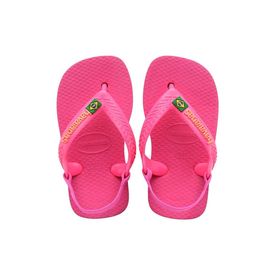 Havaianas Baby Brasil Logo Pink Flux