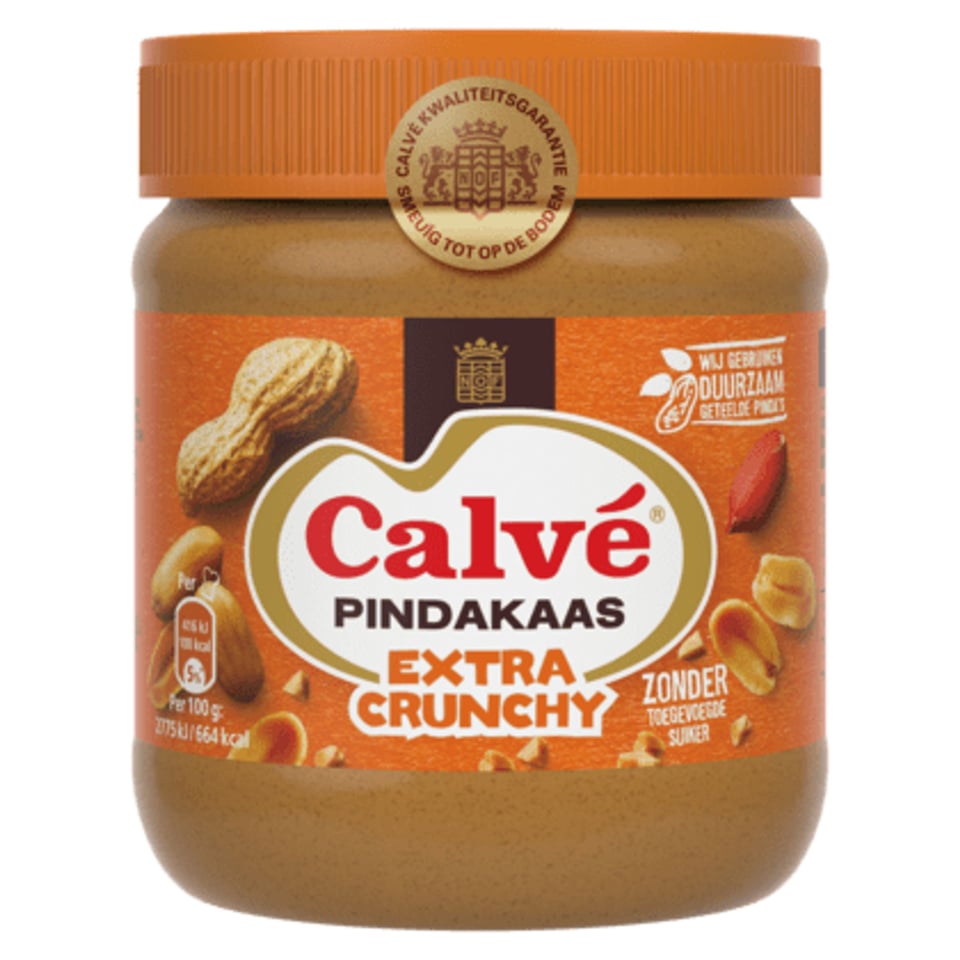Calvé Pindakaas Extra Crunchy