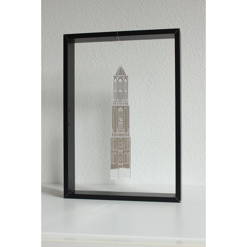 JUDS Plexiglas Domtoren Hangend 21 Cm Zilver