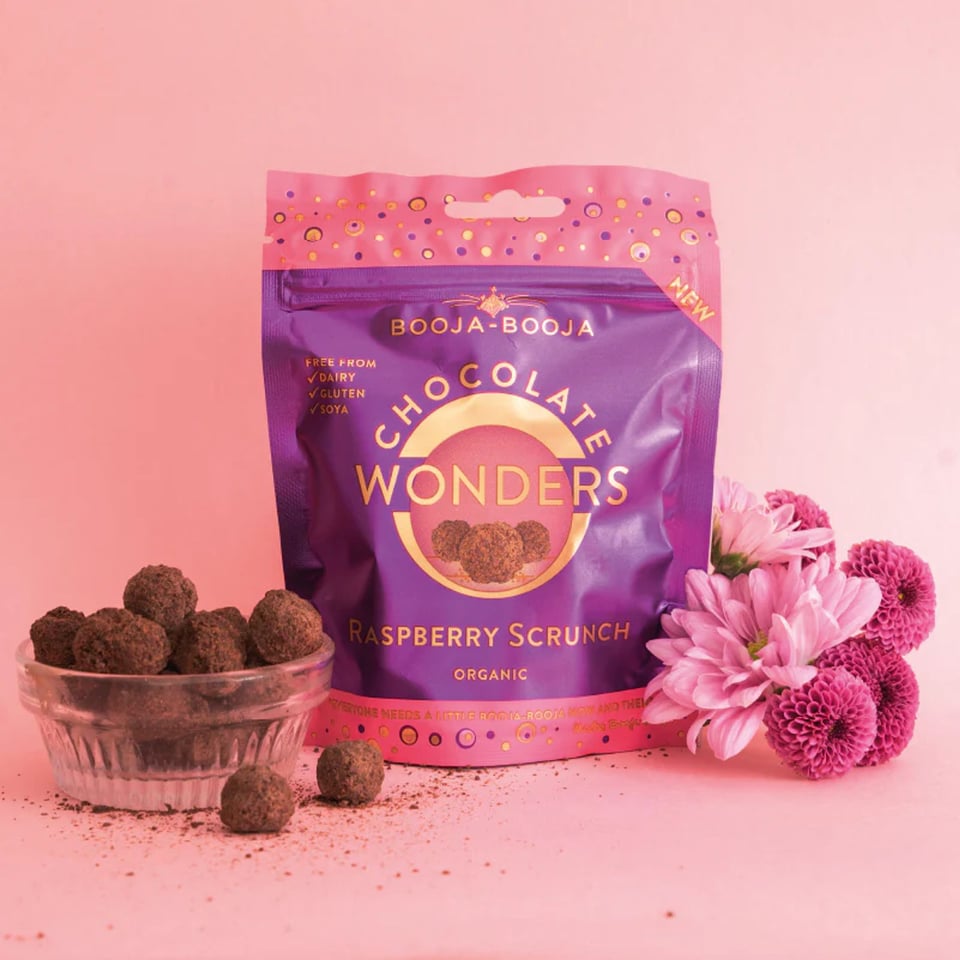 Booja Booja Raspberry Scrunch Chocolate Wonders 65g