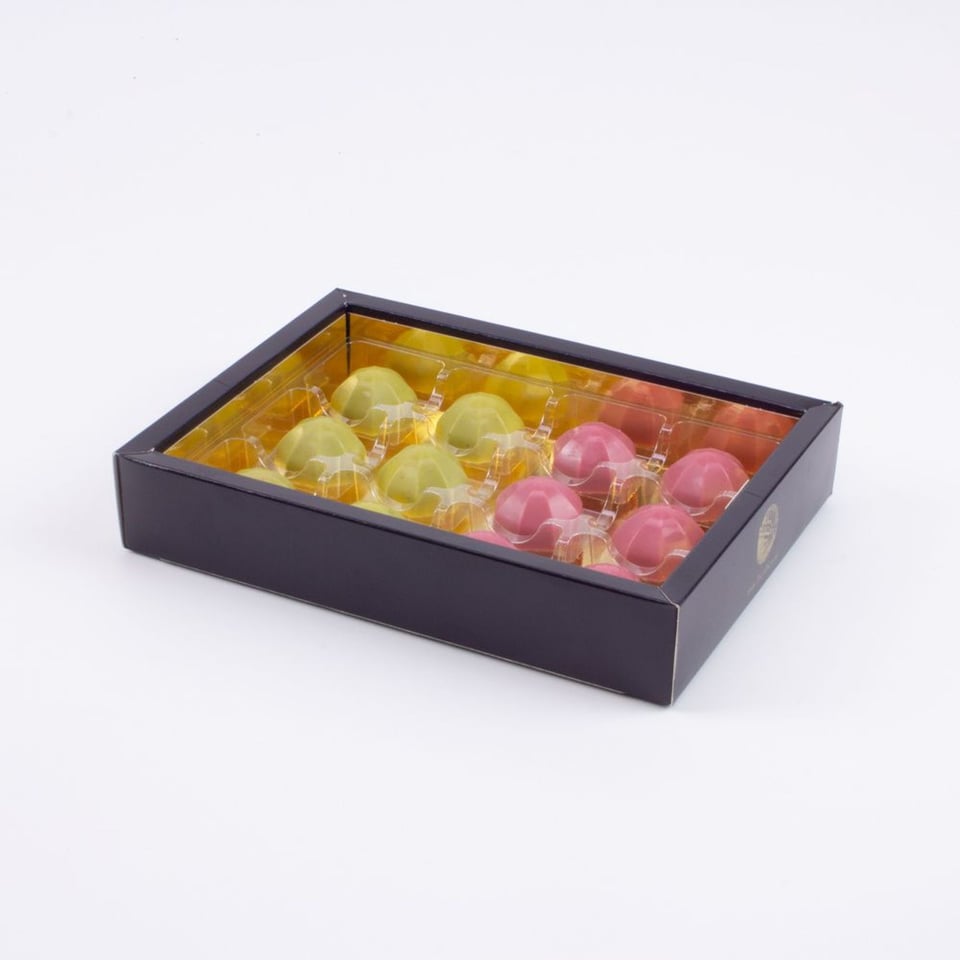 Likeurbonbons Boswandeling Mixen - 12 Stuks - Puur,Melk,Wit