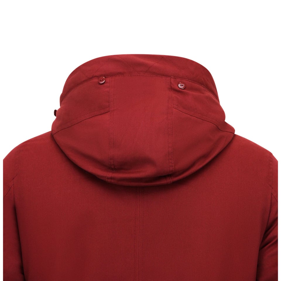 Parka Heren Winter - 7065 - Rood