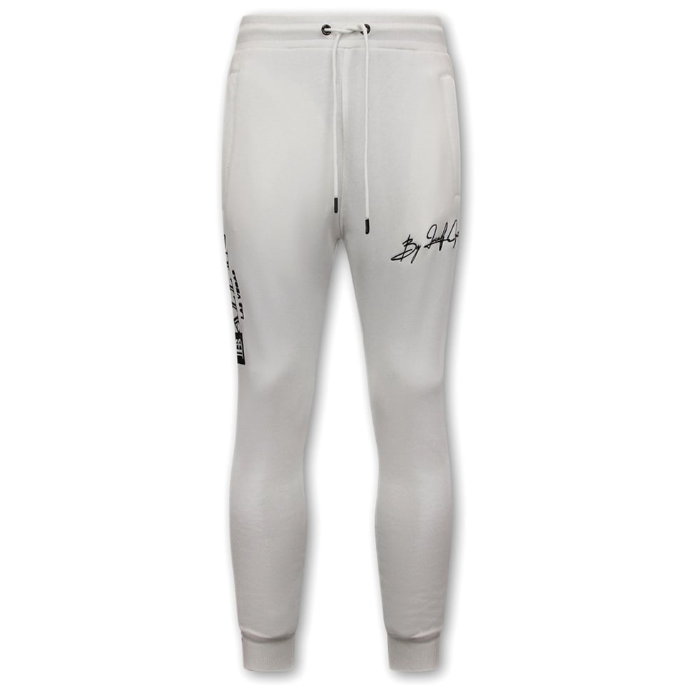 Exclusieve Joggingpak Mannen - Ballin Las Vegas - Wit