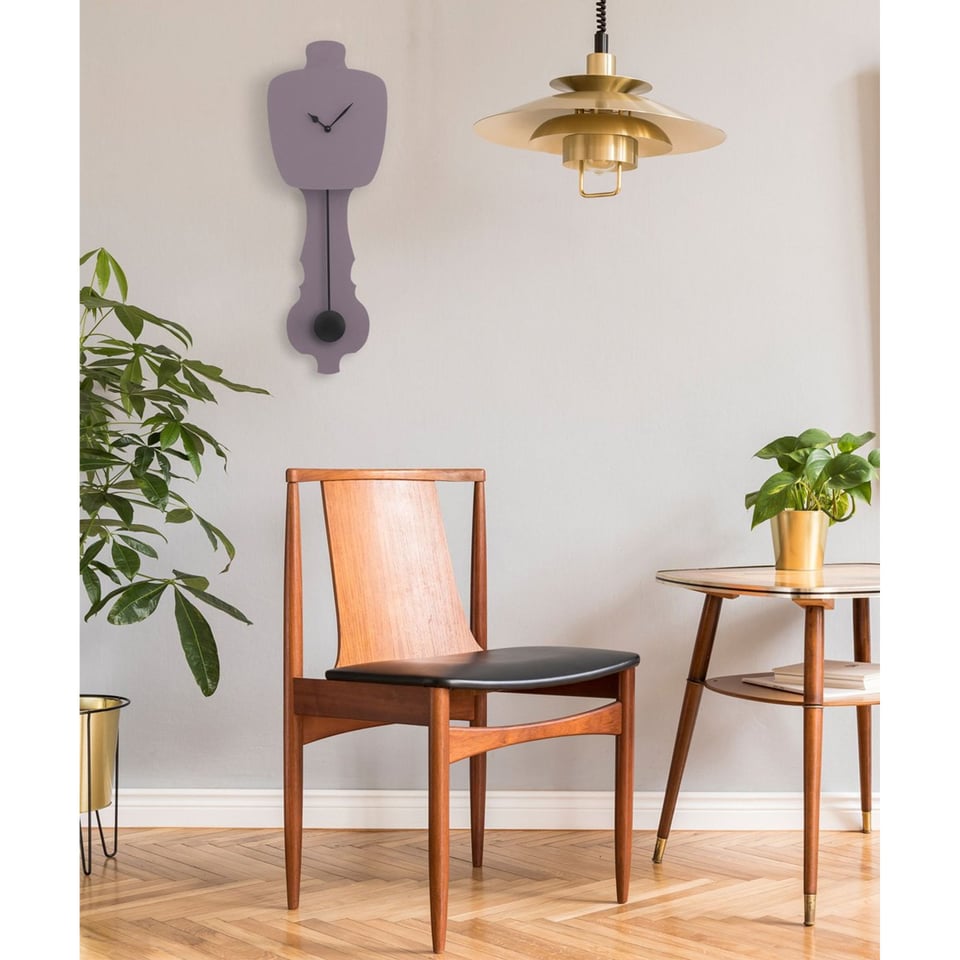 Kies Zelf Je Wand Kloq - Lavendel Grijs