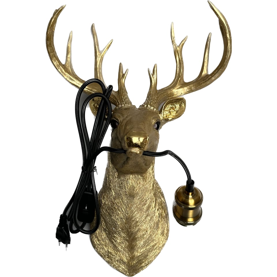 Kitchen Trend Rendier Lamp Goud