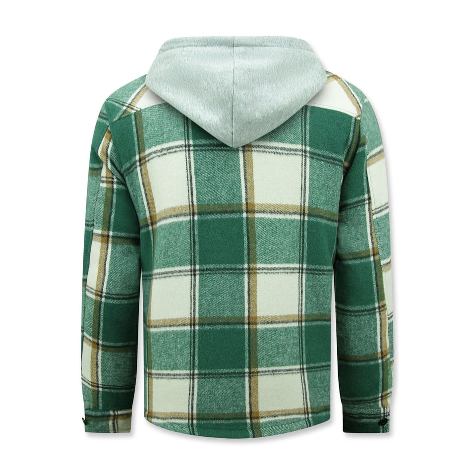 Houthakkers Vest Heren Gevoerd -7969 - Groen