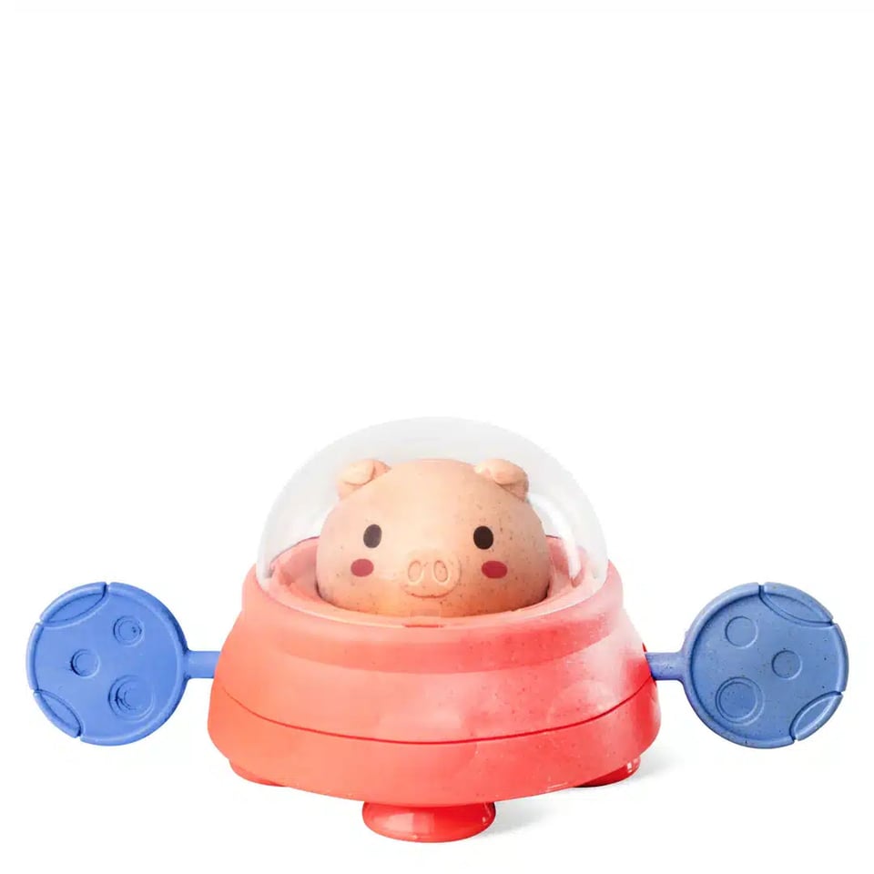 Tiger Tribe Bath Paddle Ship - Space Piggy