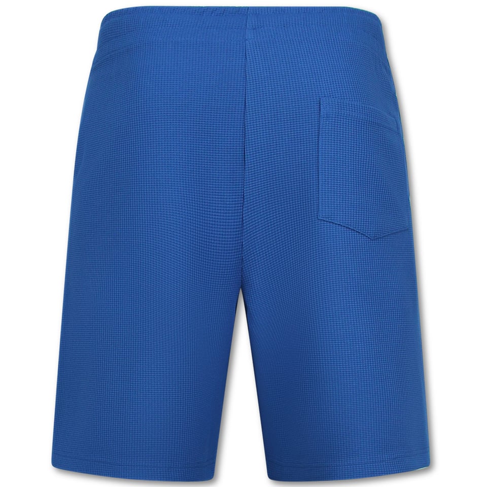 Zomerset Heren - Ribbed Oversized - Two Piece Setje - Twinset - Co Ord Set - 918 - Blauw