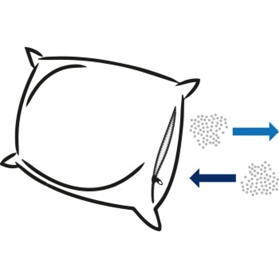 Polydaun Juliette Fiberdown Anti Allergie Hoofdkussen