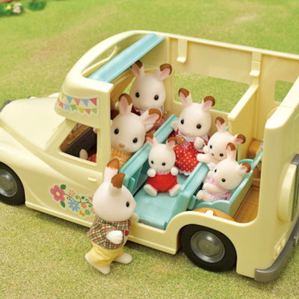 Sylvanian Families Familie Kampeerauto