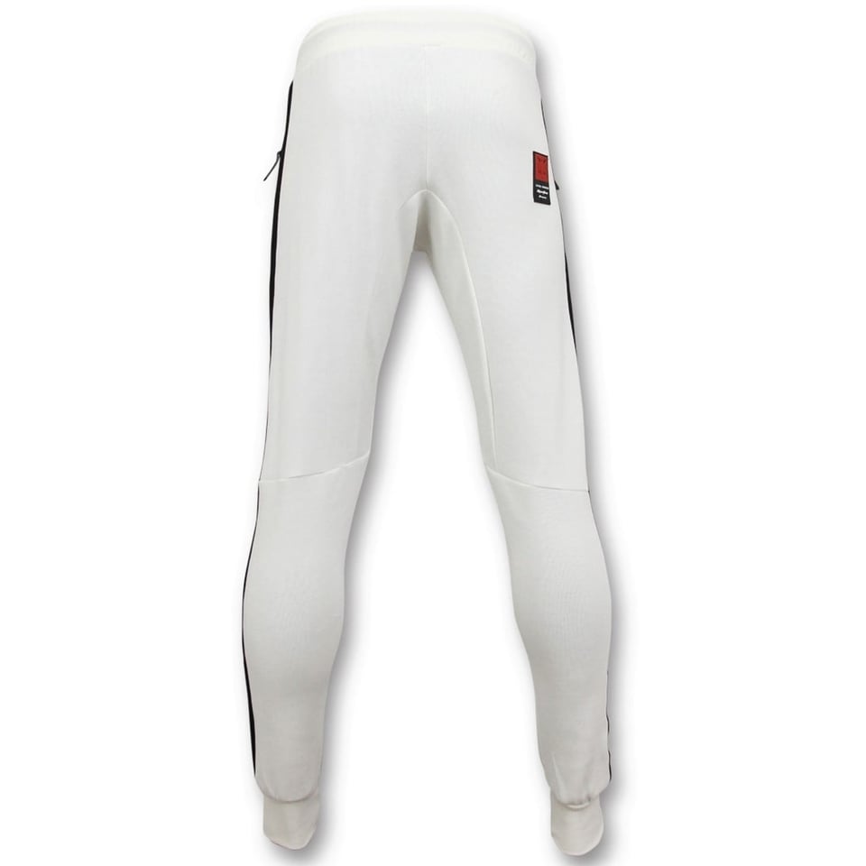 Exclusieve Joggingbroek Heren - Floyd Mayweather Sweatpants - Wit