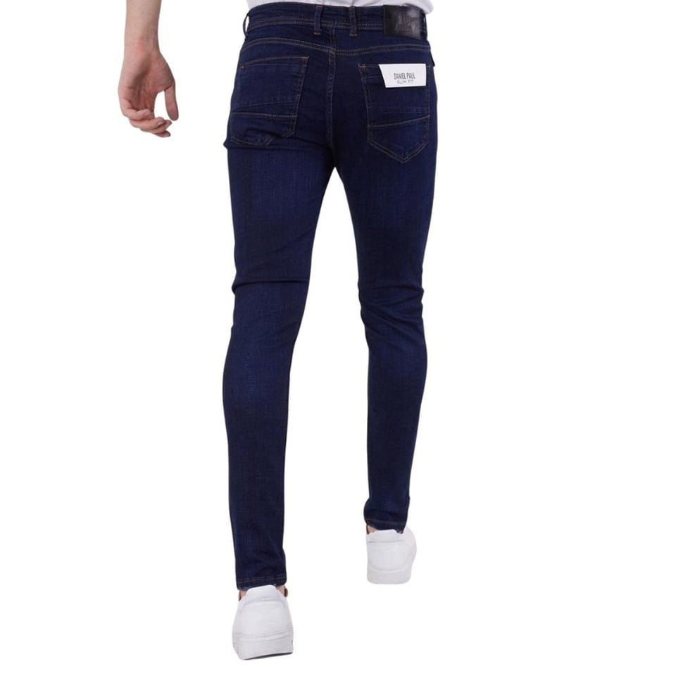 Heren Jeans Slim Fit Navy - 5306 - Donker Blauw