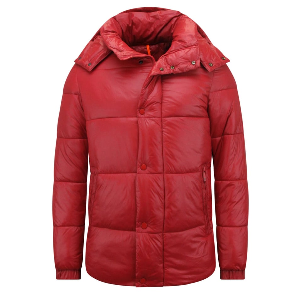 Puffer Jacket - Heren Winterjassen Volwassen - 8055 - Rood