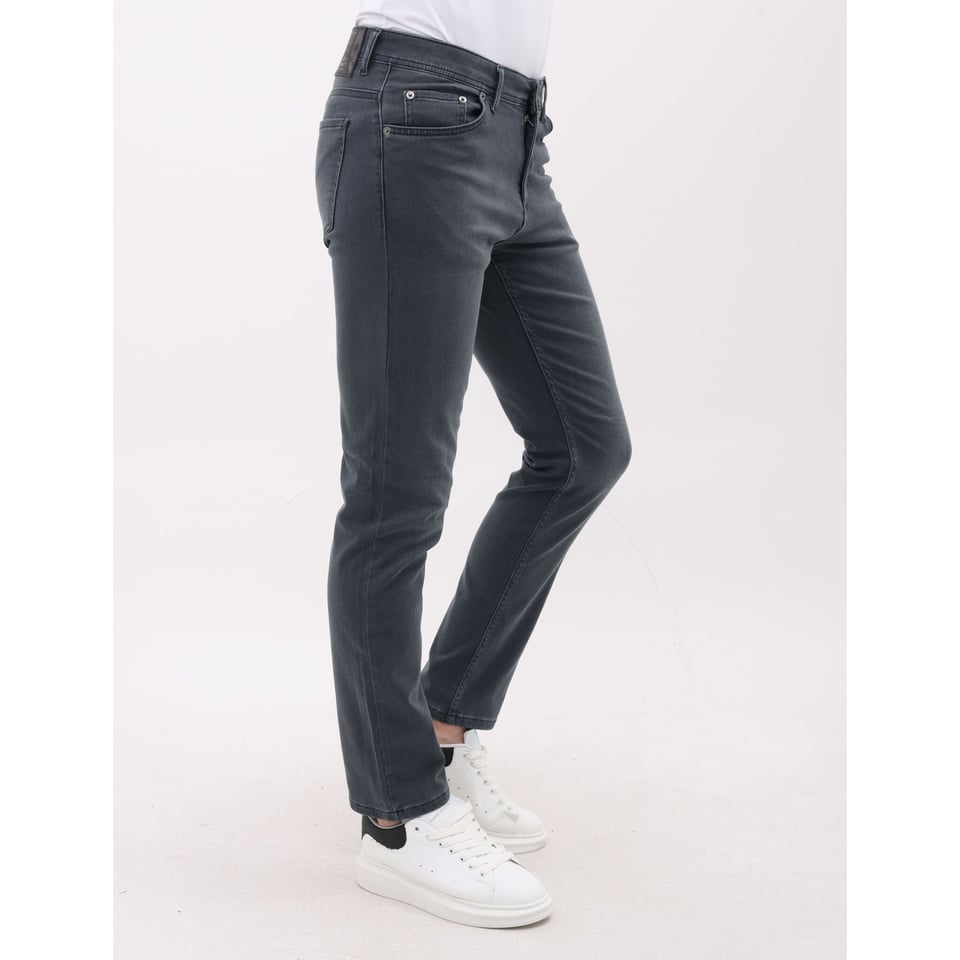 Spijkerbroek Heren Volwassenen - Regular Fit - Stretch Jeans Heren - MM-R-10 - Grijs