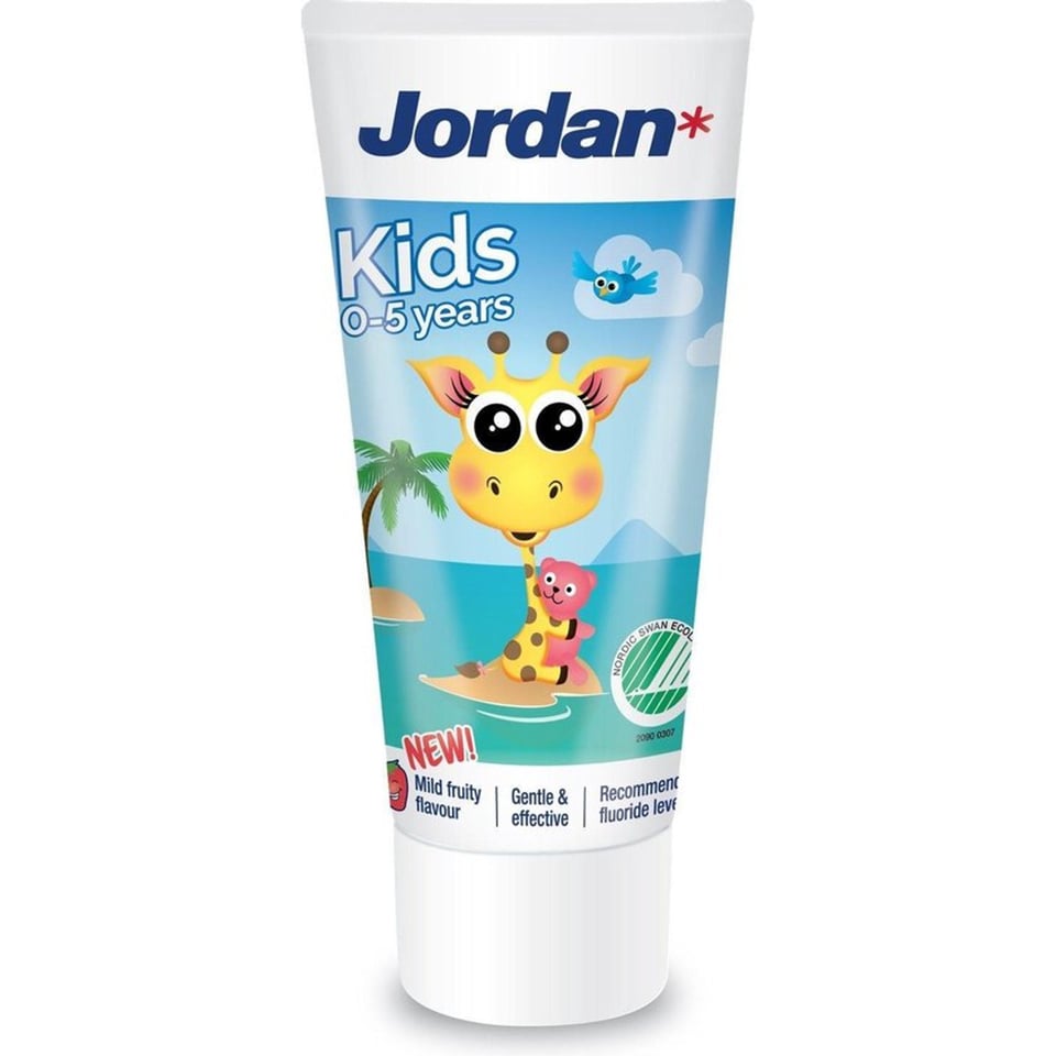 Jordan Tandpasta Kids 0-5 Jaar 50ml 50