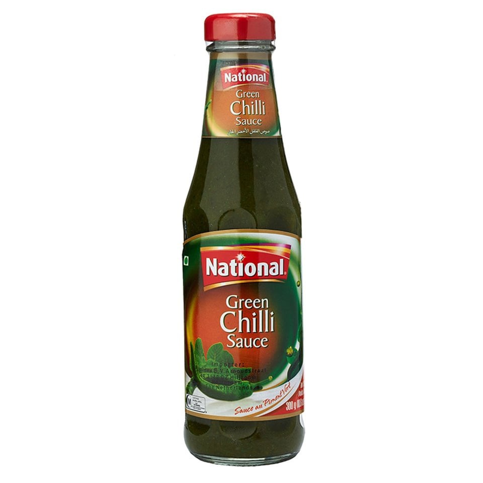 National Green Chilli Sauce 300Gr