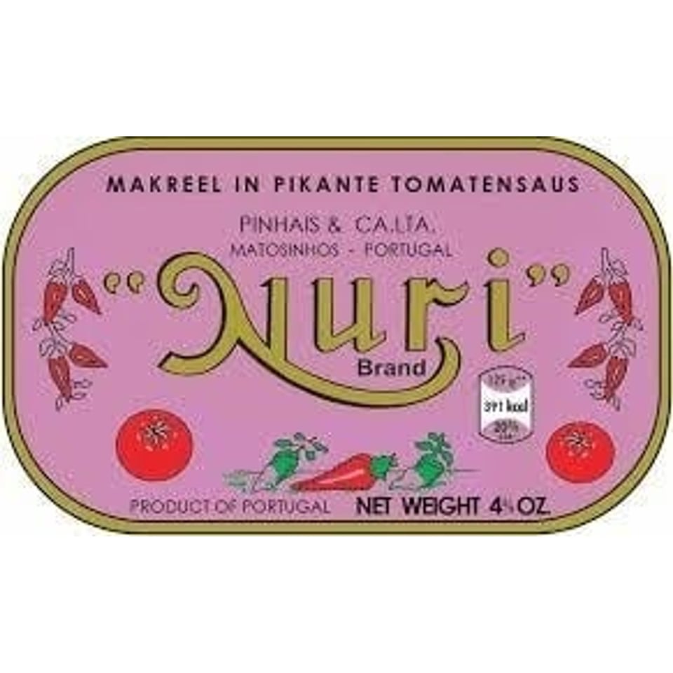 Makreel in Pikante Tomatensaus