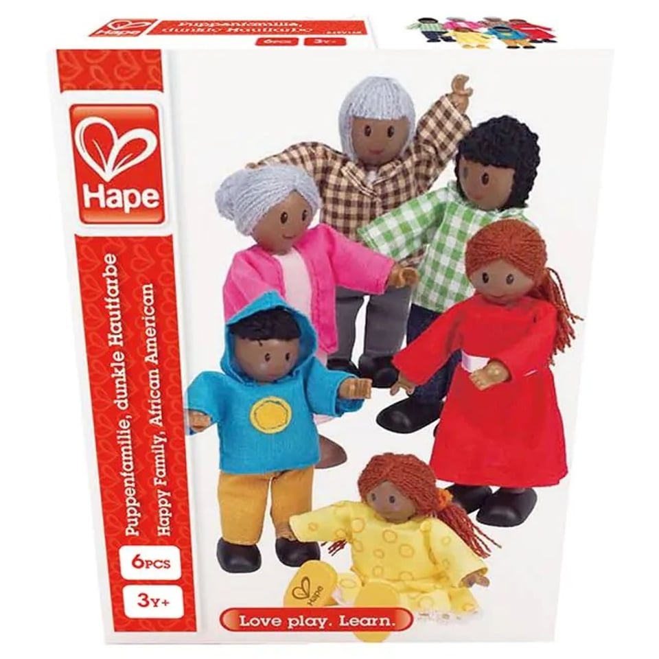 Hape Poppenhuis Familie Afrikaans