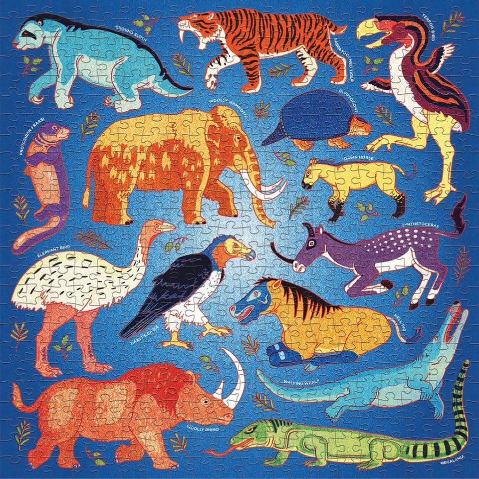Mudpuppy Familie Puzzel Prehistoric Kingdom 500 Pc