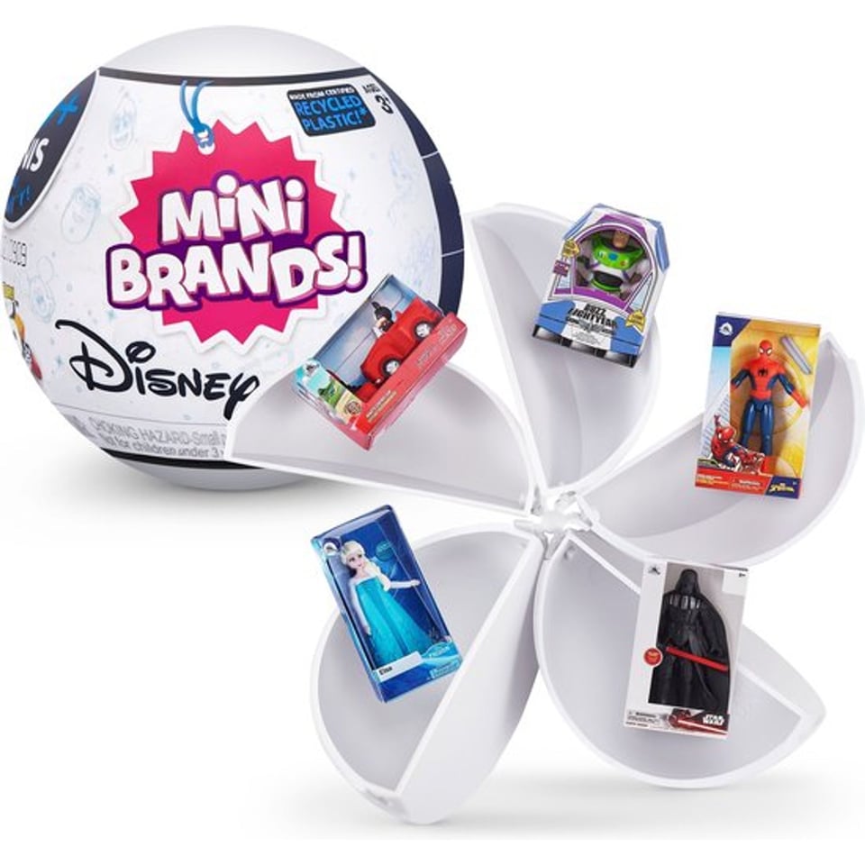 5 Surprise Mini Brands Disney Series 1 Zuru