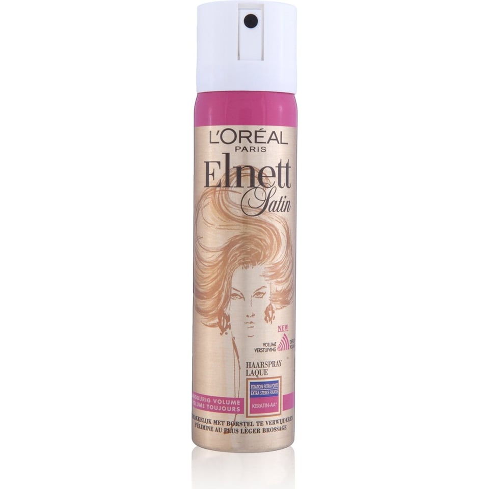 L’Oréal Paris Elnett Satin Volume Fixatie - 75 Ml - Haarlak Haarspray