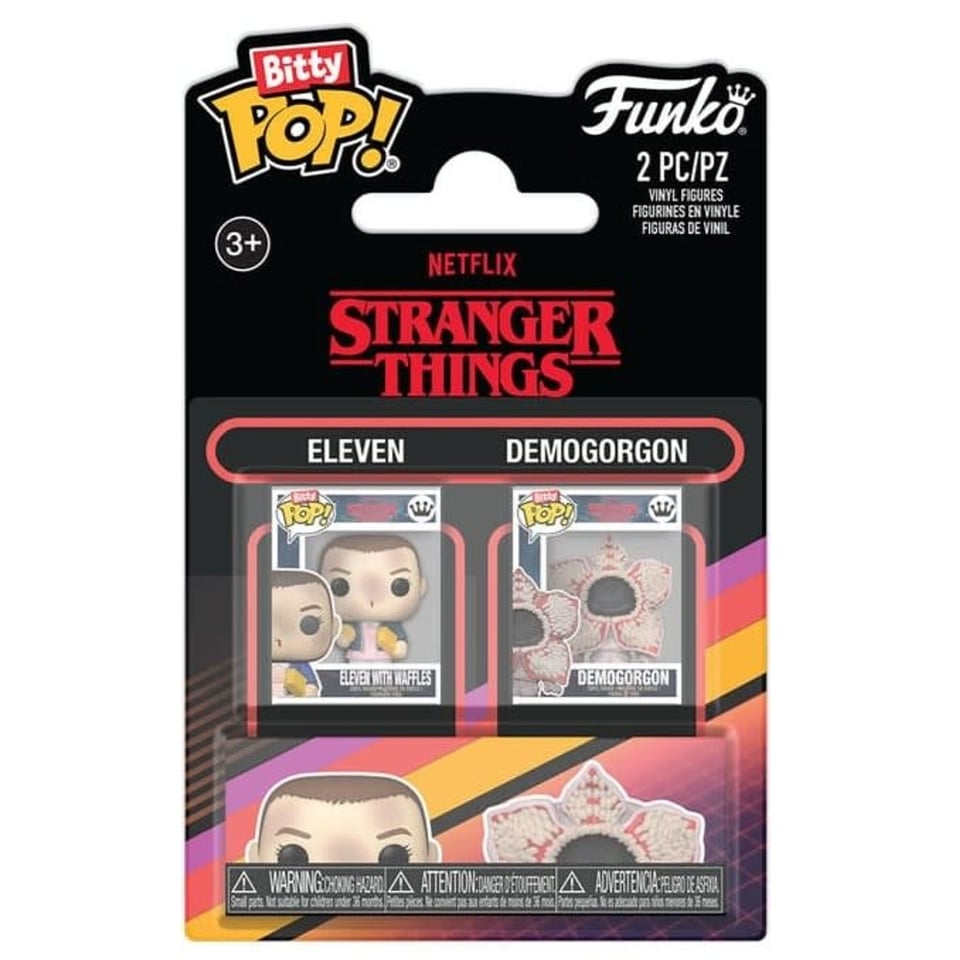 Bitty Pop! 2-Pack Stranger Things - Eleven & Demogorgon