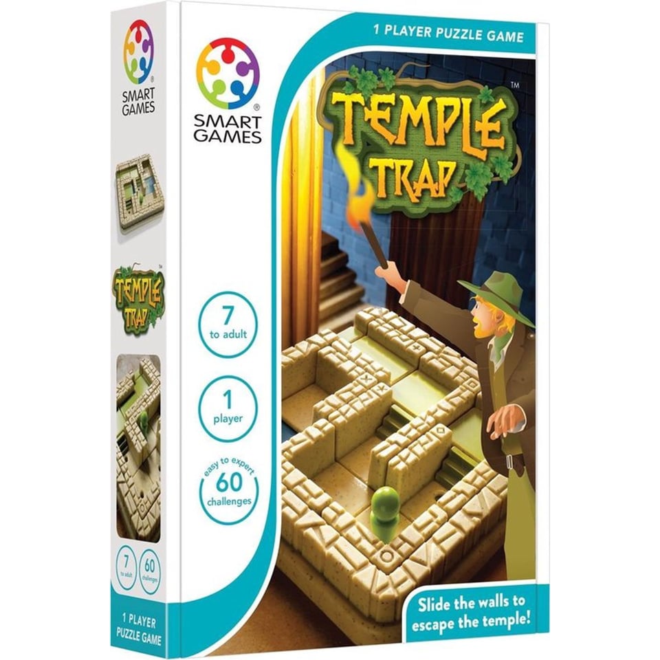 Spel Smartgames Temple Trap (48 Opdrachten)