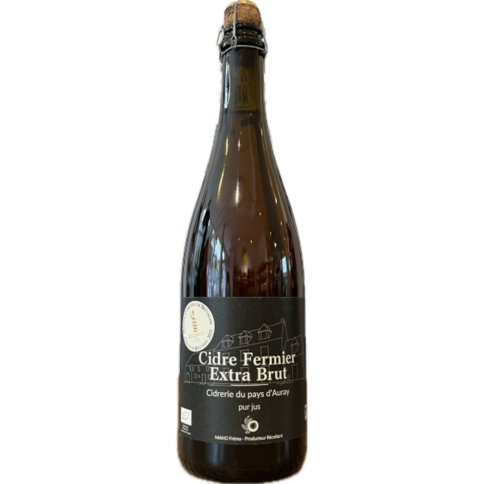 Cidrerie Du Pays d'Auray Cidre Fermier Extra Brut 750ml