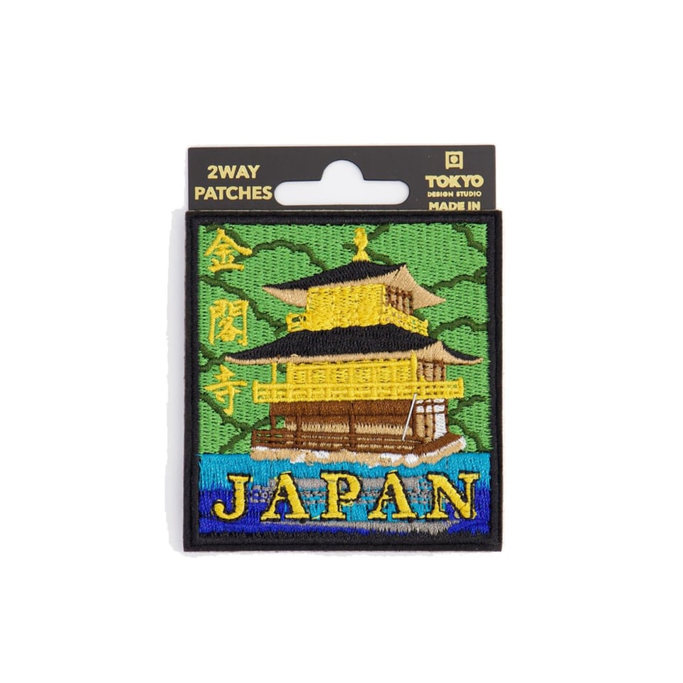 Stickers & Textiel Patch Japan Graphics 6cm Geborduurd