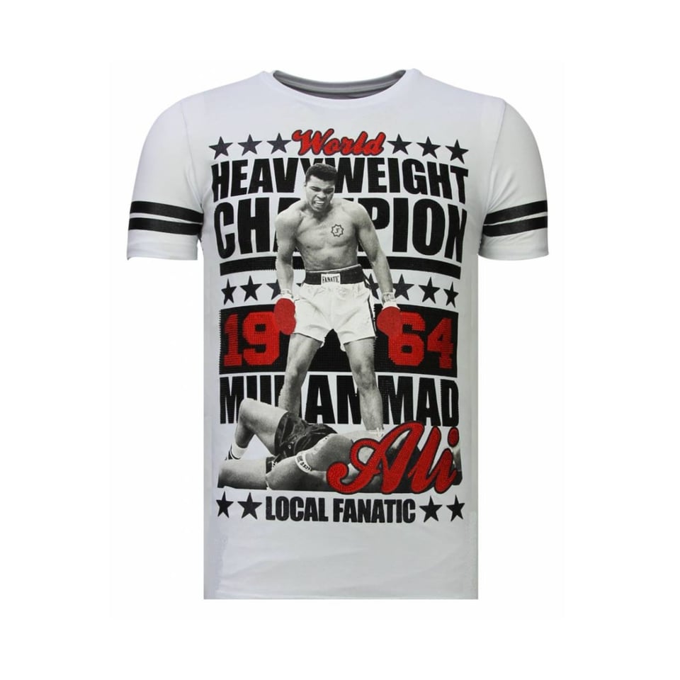 Greatest Of All Time Ali T-Shirt - Wit