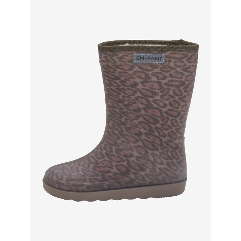 Enfant Thermo Boots Pine Bark Print Leo