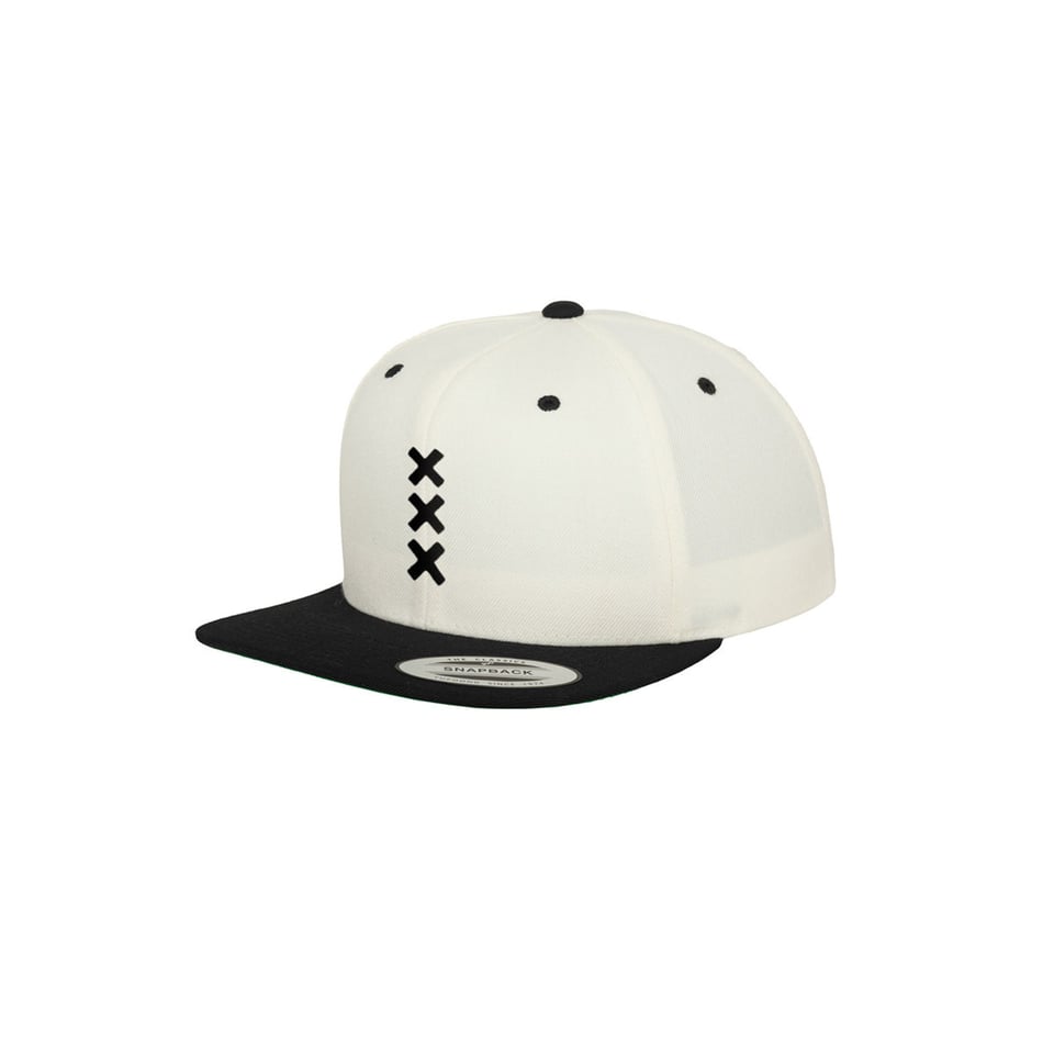 XXX Cap - Flat Snapback YP002 - Color : Natural/Black