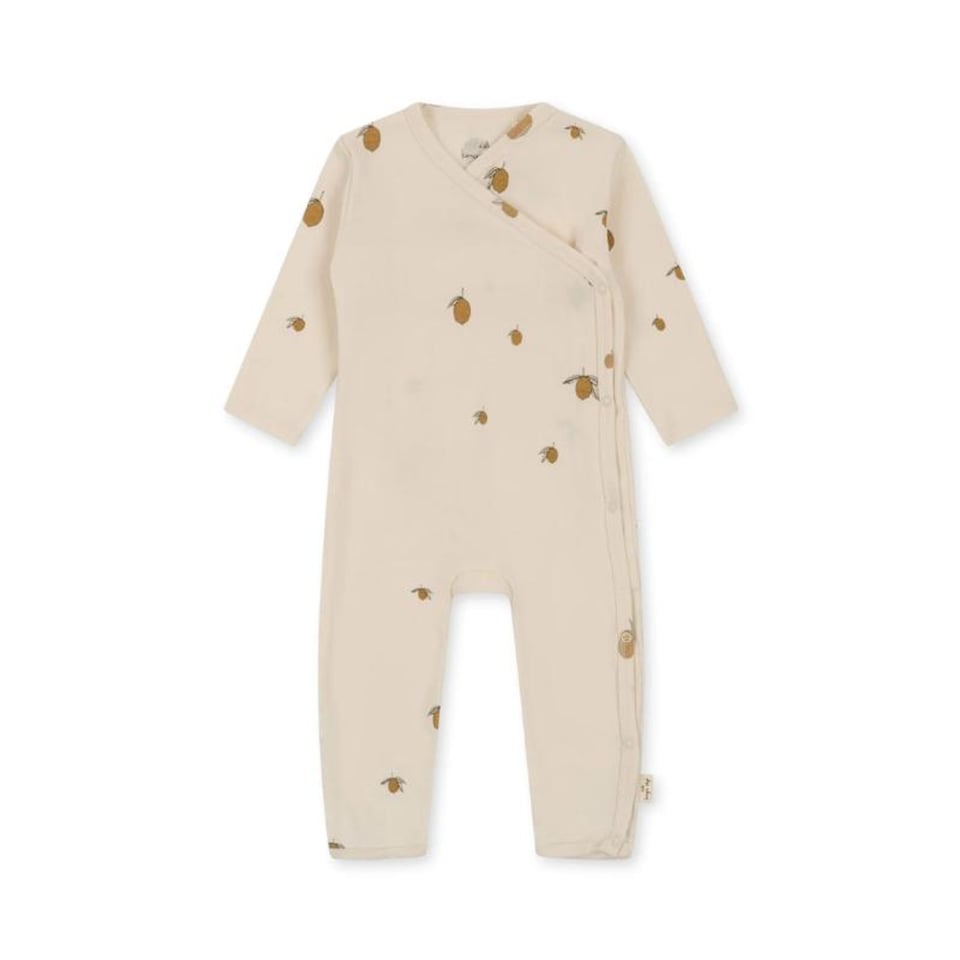 Konges Slojd Newborn Onesie Lemon