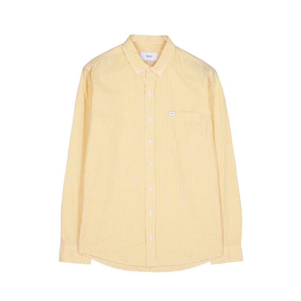 Makia Makia Brando Shirt Yellow White