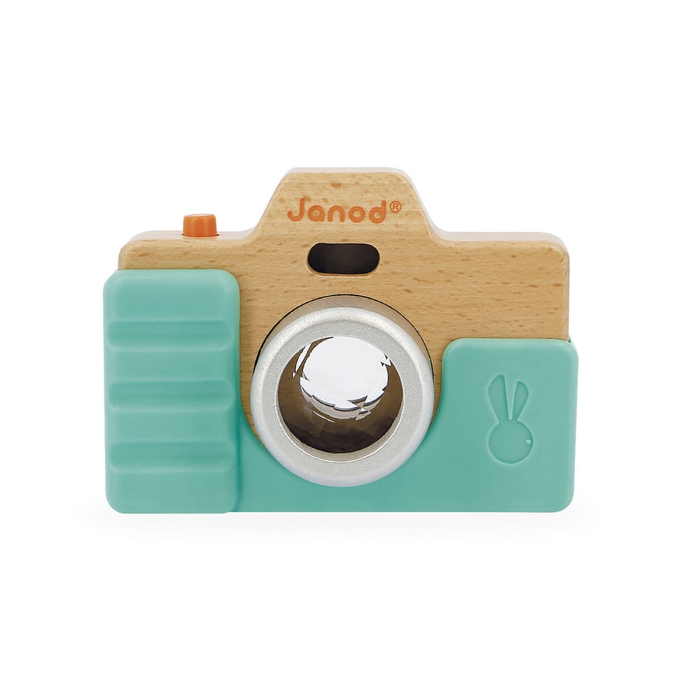 Janod Foto Camera Met Geluid Groen 14 Cm 1+